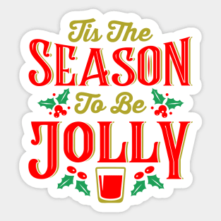 This The Season To Be Jolly - Christmas Sticker